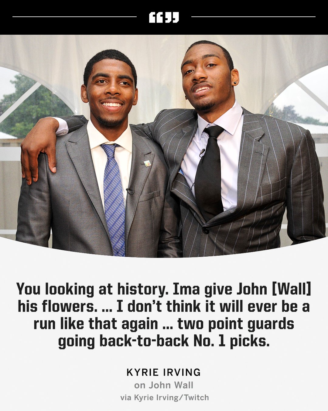 云开体育官网-欧文赞沃尔：我们两个控卫连续两年当选状元，这种情况不会再出现